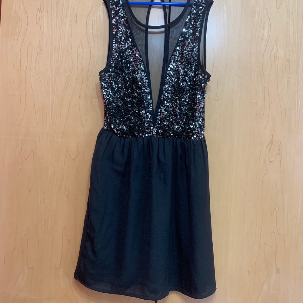 Sequin Mesh dress